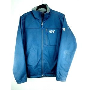 Mountain Hardwear Android II Jacket Navy Size M Medium Fleece Water Resistant